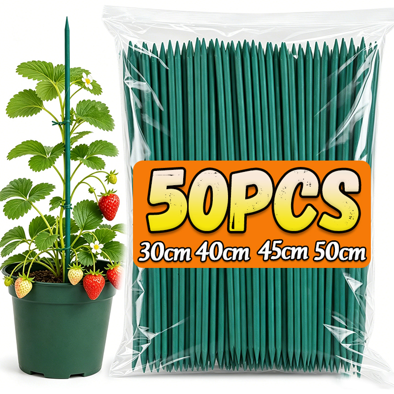 เสาค้ำต้นไม้ ไม้ไผ่ เสาค้ำพืช  - Plant Support Stake บทวิจารณ์และราคา