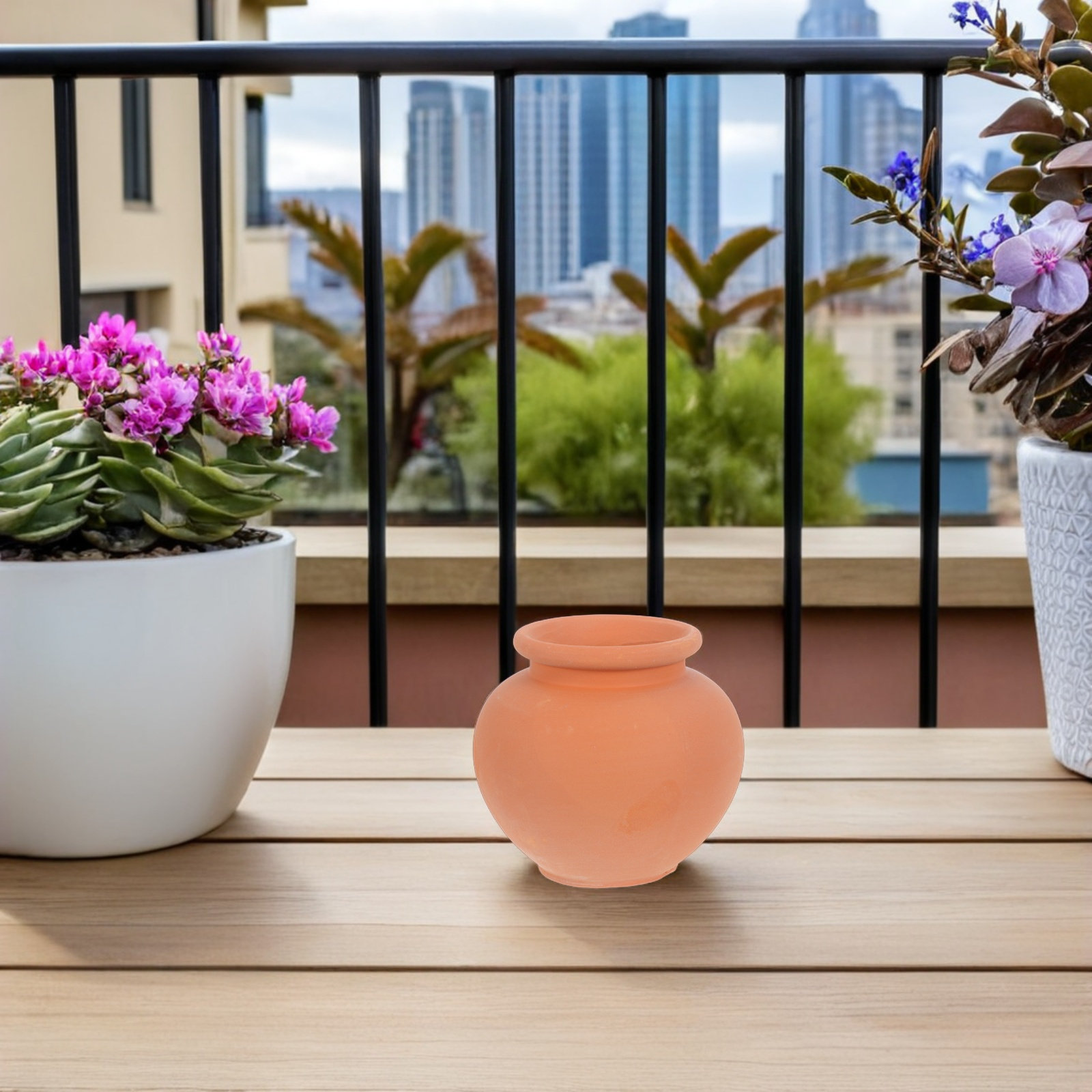 อุปกรณ์ให้น้ำต้นไม้อัตโนมัติแบ - Terracotta Pot บทวิจารณ์และราคา