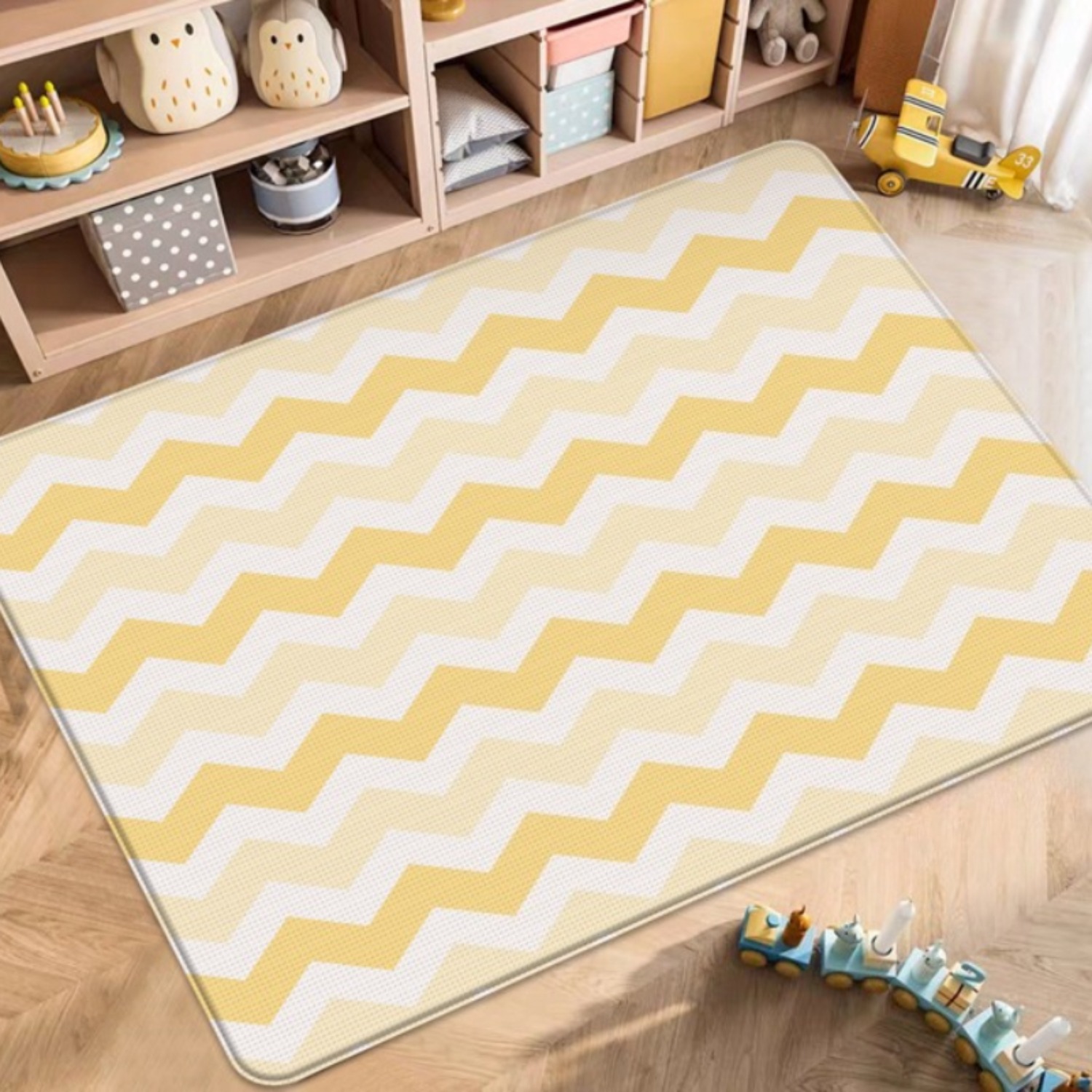 พับเสื่อเล่นเด็กเด็กสองด้านรูป - Repotting Mat บทวิจารณ์และราคา
